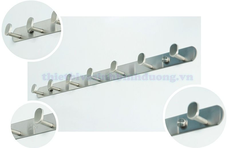 Móc treo áo inox Canary MA-14